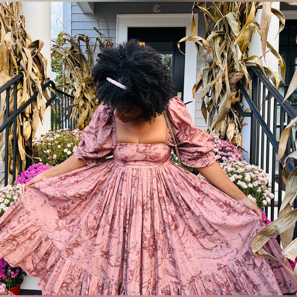 Selkie Autumn Toile French Puff